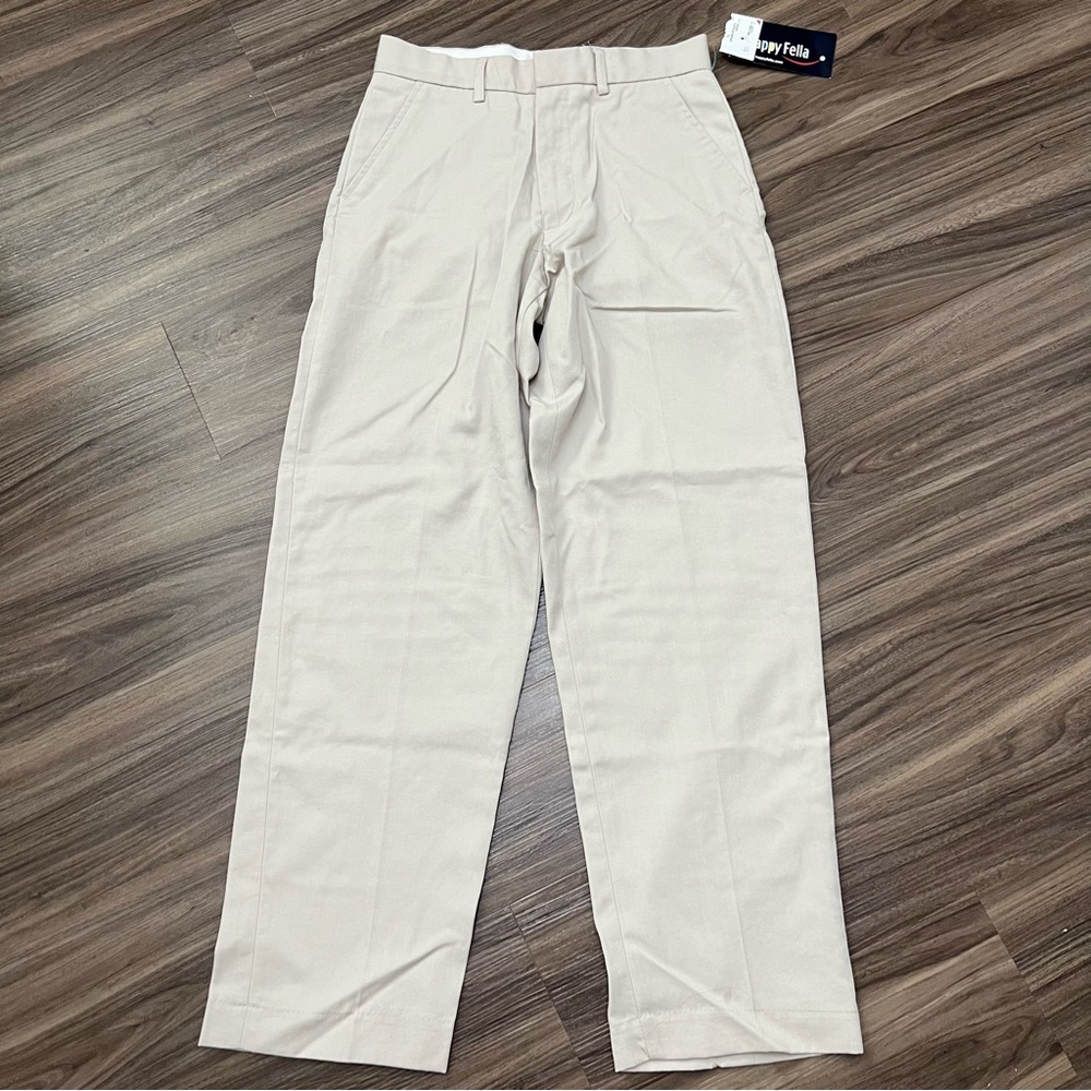 NWT Happy Fella kids sz 12 Solid Dress Pants Formal pants